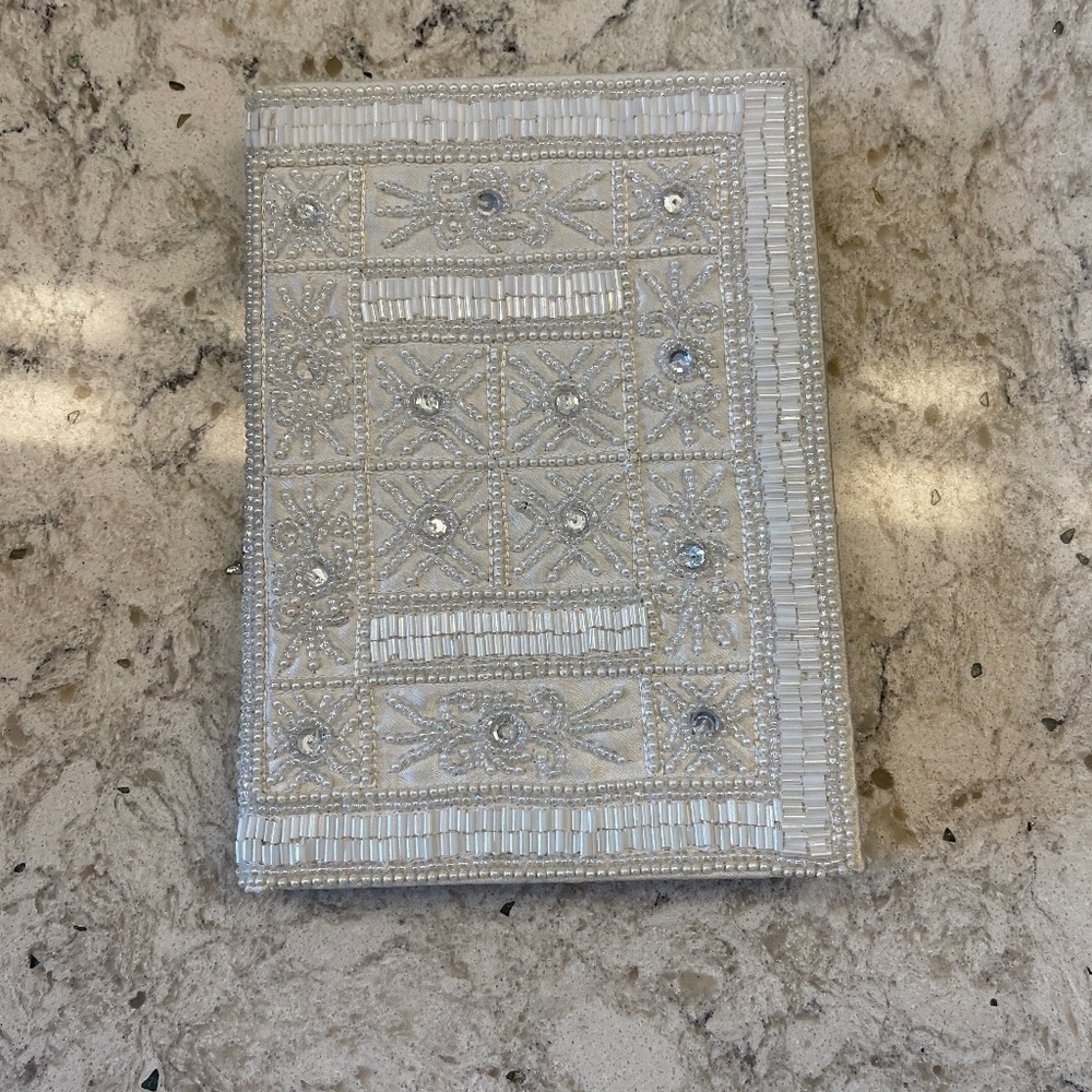 Journal‎ with beaded cover